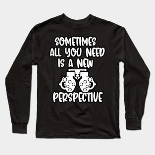 Optometry Quote Long Sleeve T-Shirt